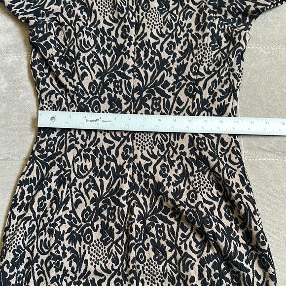 New York & Company Black and Cream Mini Dress - Picture 7 of 10